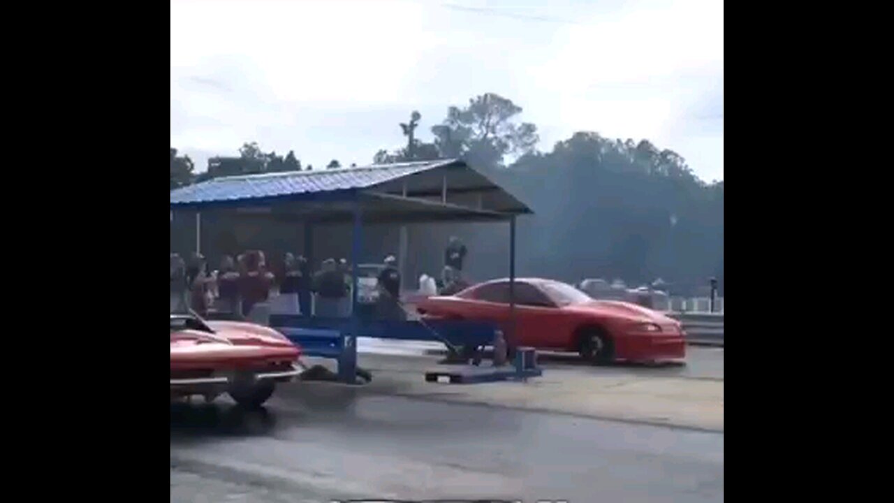 drag race goes wrong