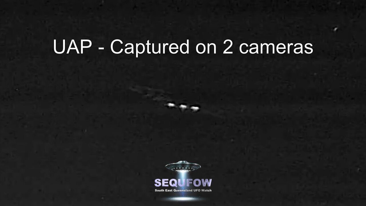 UAP - 10/08/2023 - 3 Lights Captured on 2 Cameras in Queensland Australia - UFO UAP Watch