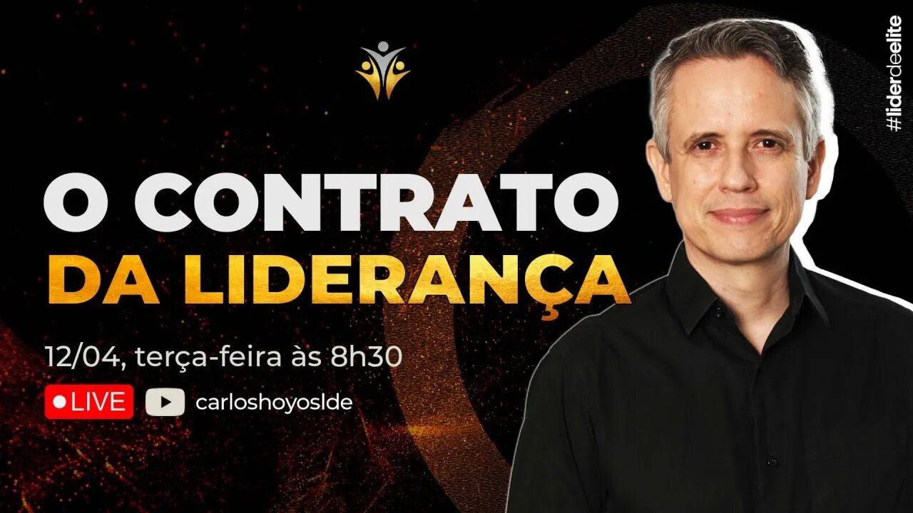 Líder De Elite LIVE - #002 O Contrato Da Liderança