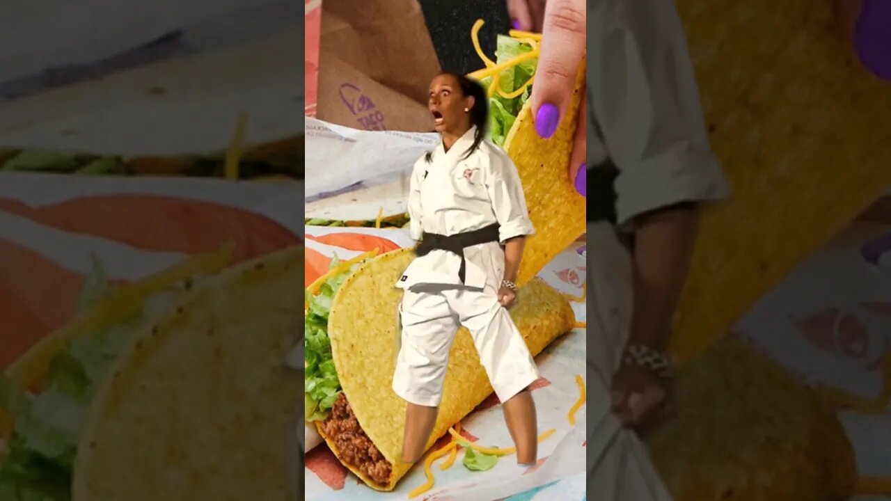 Taco Bell Karate Scream #shorts #reaction