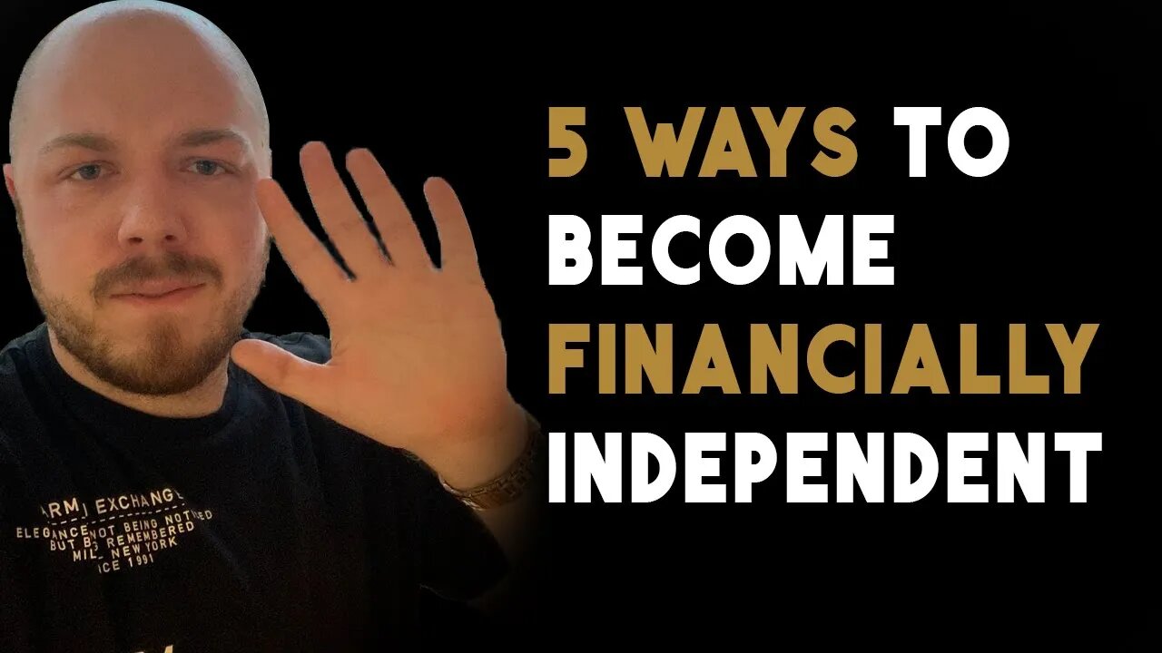 5 Ways to Become Financially Independent in your 20's