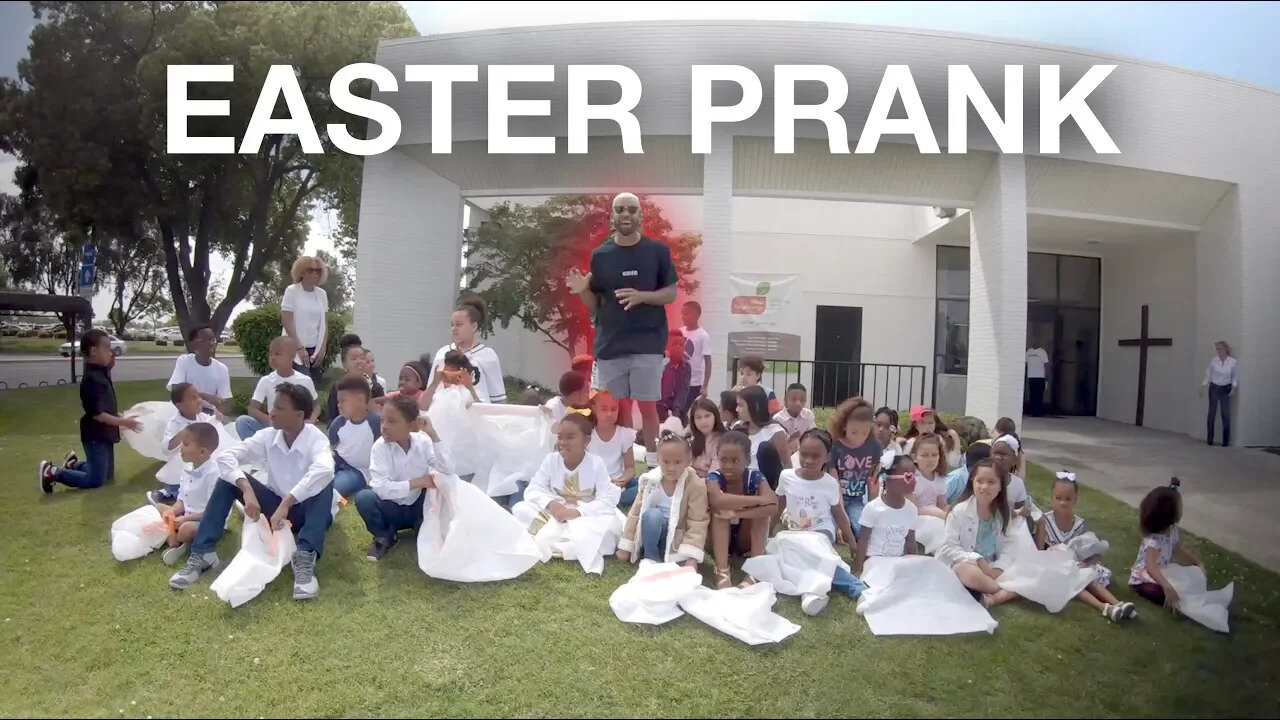 PRANKING THE KIDS AT MY CHURCH