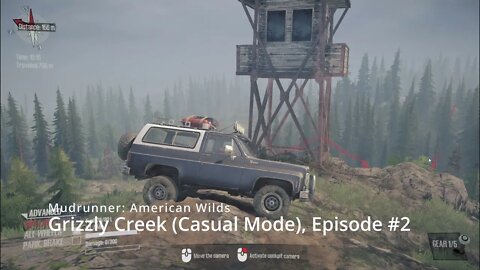 Mudrunner: American Wilds, Grizzly Creek (Casual Mode), Episode #2