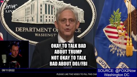 Attorney General Garland, "I will not stand by silently while their integrity is unfairly attacked"