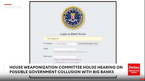 DSAC: Rep. Jim Jordan Claims Evidence Of 'Secret' Portal Used By Govt Agencies To Track Citizens