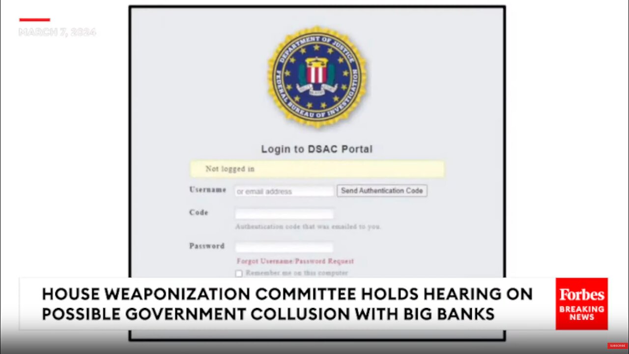 DSAC: Rep. Jim Jordan Claims Evidence Of 'Secret' Portal Used By Govt Agencies To Track Citizens