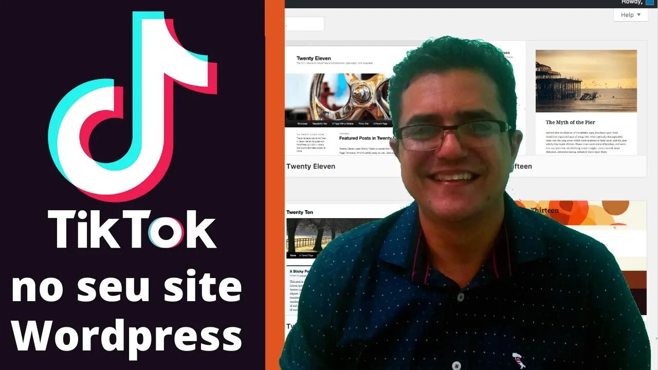 Como colocar o tik tok no wordpress - Elementor