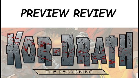 Preview Review: KOR-DRATH: THE RECKONING #1