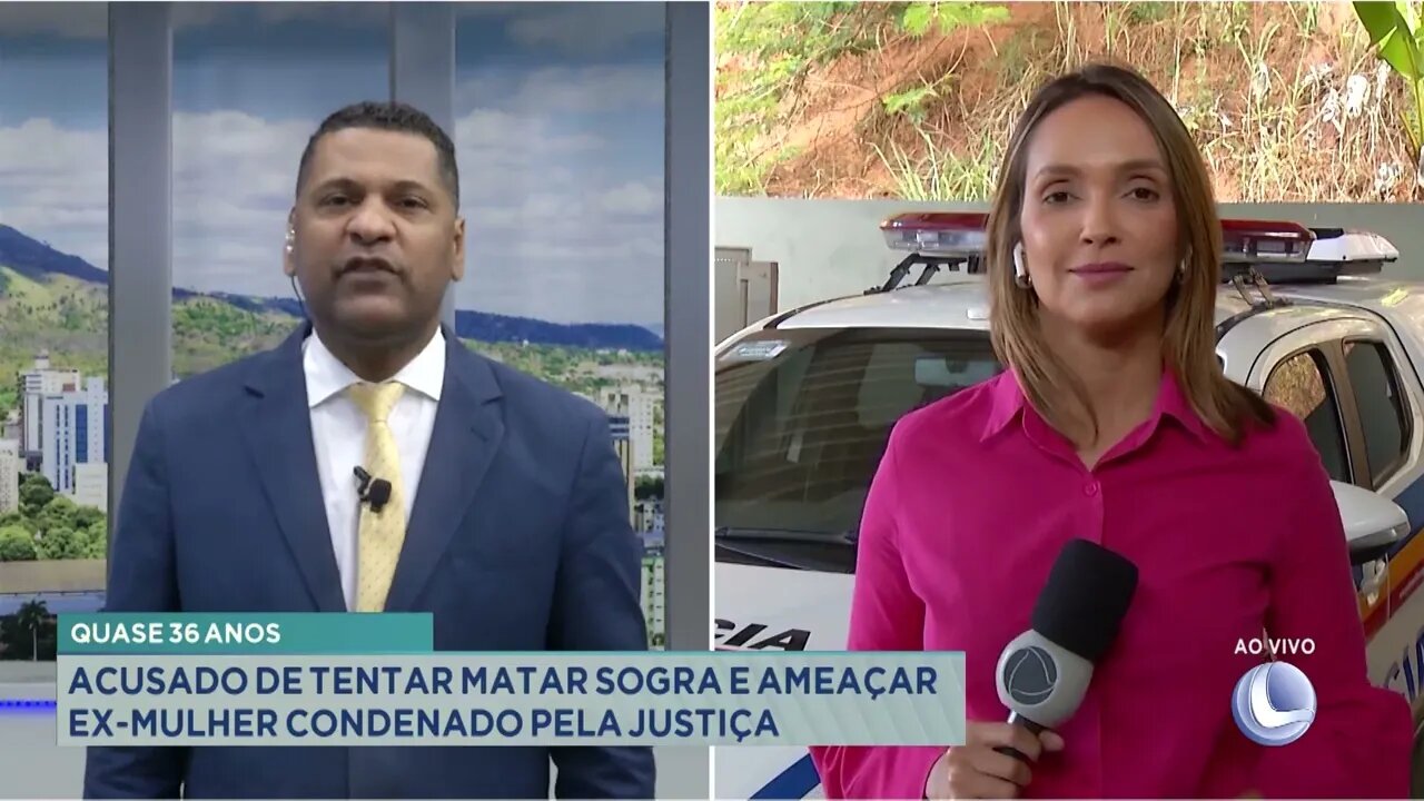 Quase 36 anos: acusado de tentar matar sogra e ameaçar ex-mulher condenado pela justiça