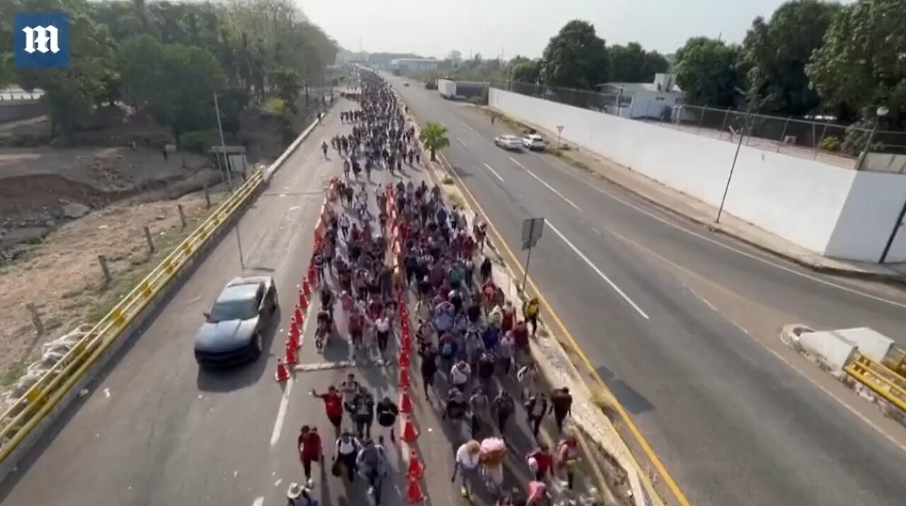 Thousands of Illegals Wait For Title 42 To Be Lifted To Rush The U.S Border