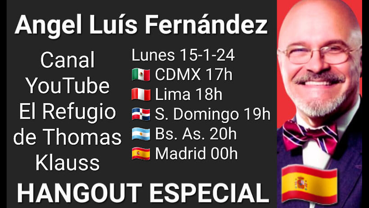 Hangout especial // Angel Luís Fernández 🇪🇸 (15-1-24)