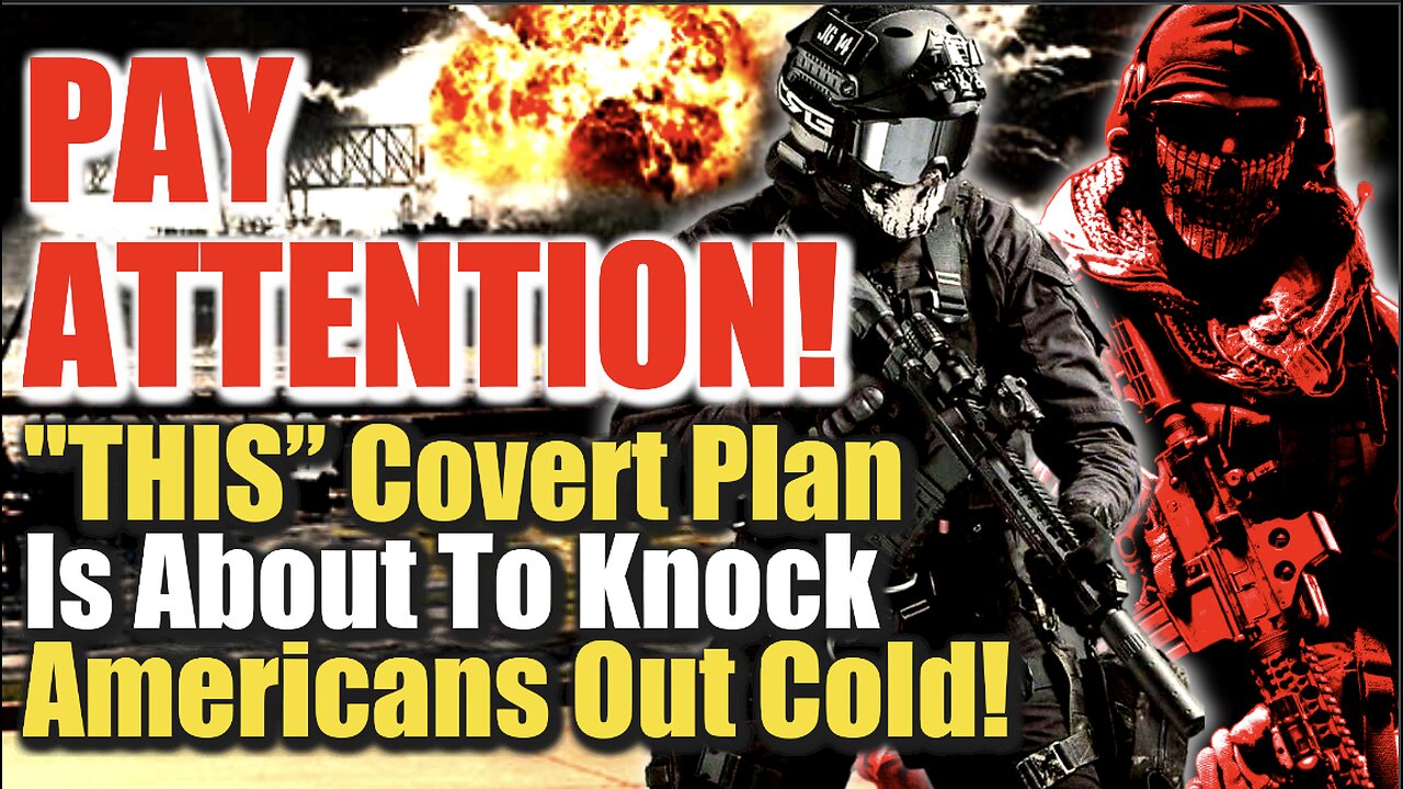 PAY ATTENTION! “THIS” Covert Plan Is About To Knock Americans Out Cold!