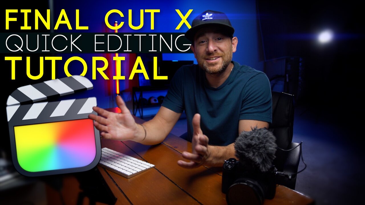 FCPX Color Grading + Sound Design Workflow | Quick Tutorial in Final Cut X for Beginners #FCPX