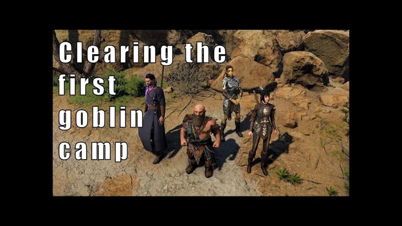 Slaughtering the first goblin camp | Baldur's gate 3