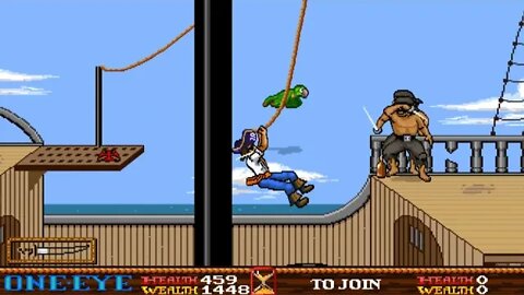 LongPlay Skull & Crossbones Arcade MAME 1989