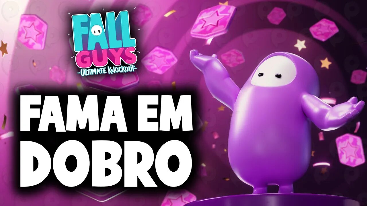 Live de Fall Guys - Fama em dobro.