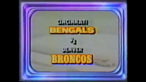 1986-11-30 Cincinnati Bengals vs Denver Broncos