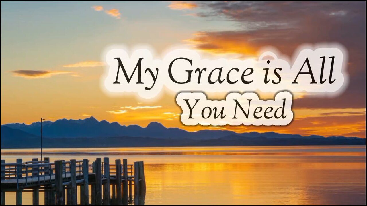 My Grace is All You Need ✝️🙏#God #jesus #bible