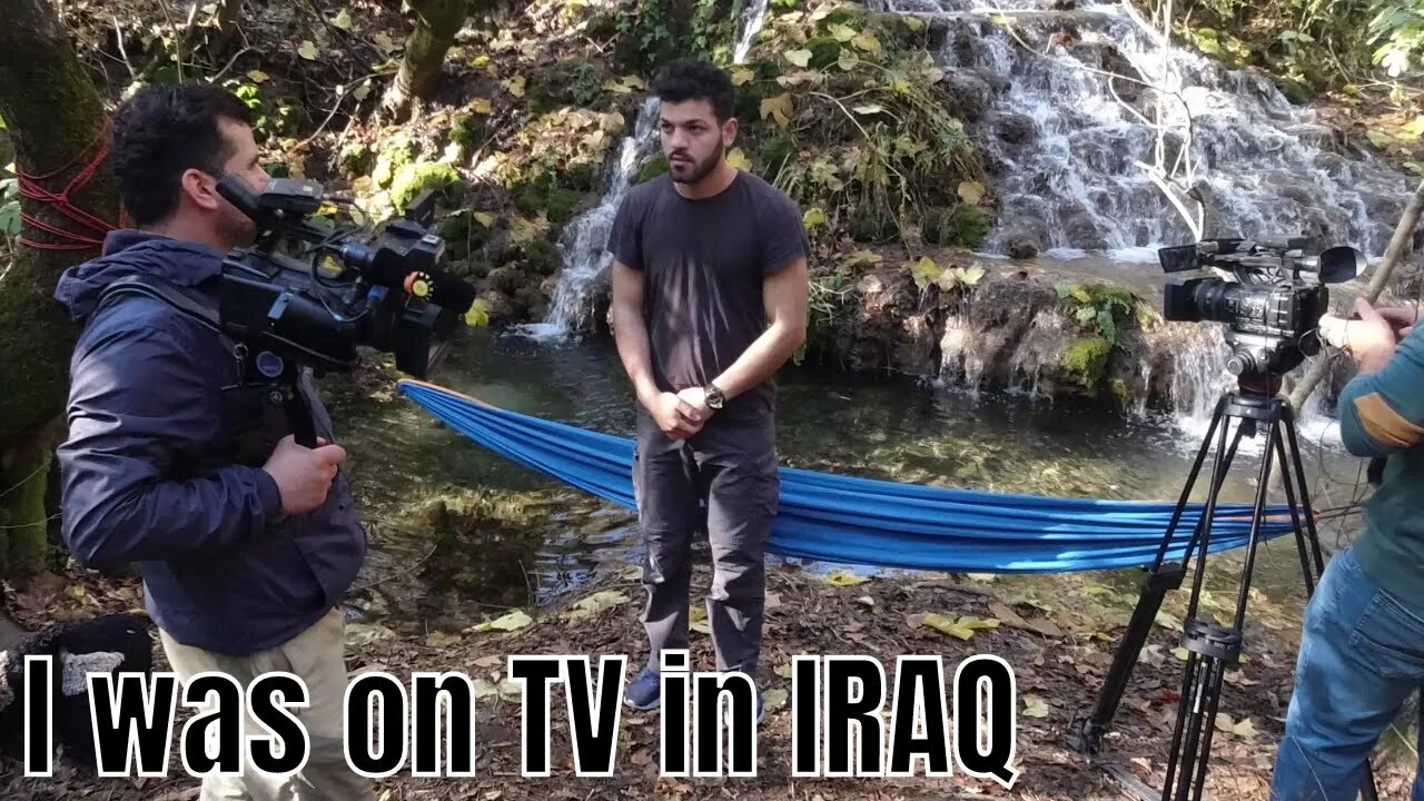 I was on TV in Iraqi Kurdistan 🇮🇶