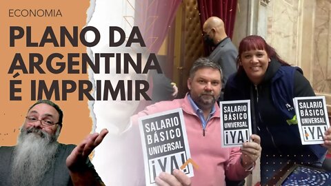 Partido de KIRCHNER revela o novo PLANO ECONÔMICO da ARGENTINA: RENDA BÁSICA UNIVERSAL