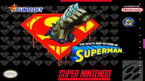 Death and Return of Superman - SNES (Level 6 The Metropolis Kid Part B)