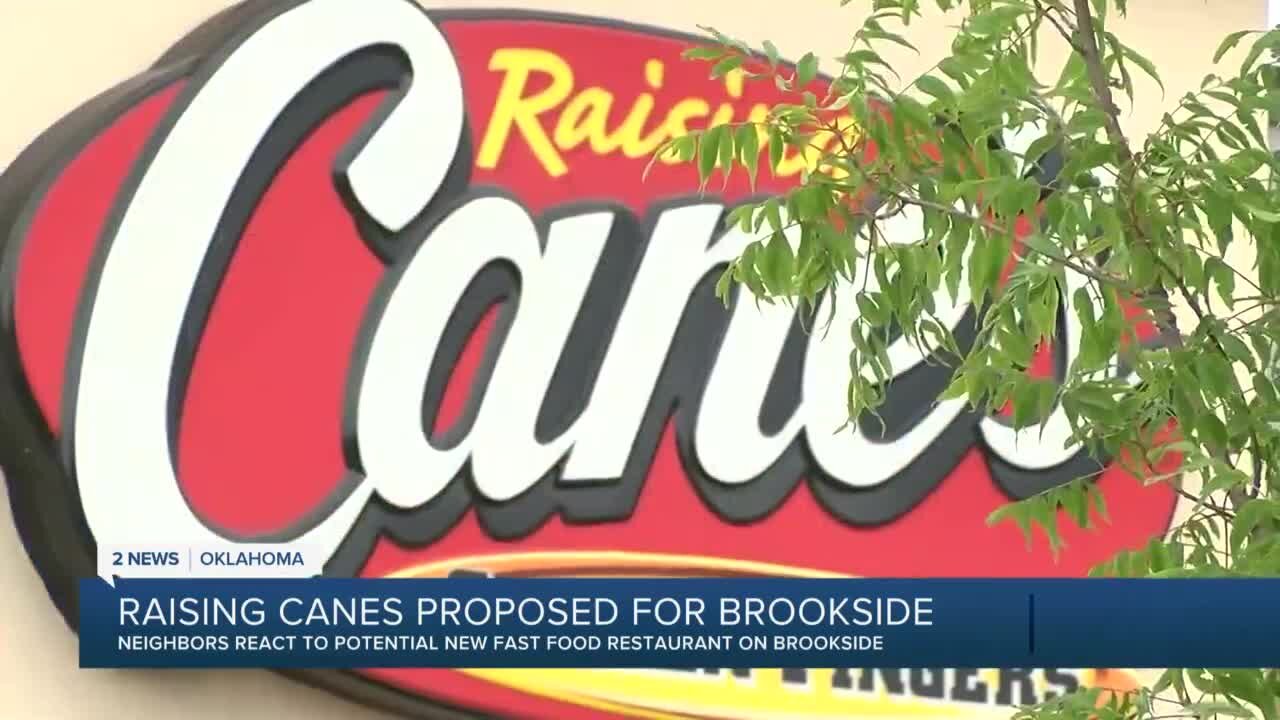 Raising Cane's plans for Brookside location