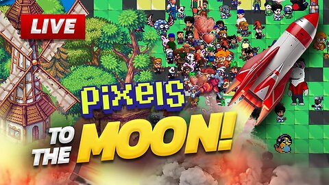 Play to earn Pixels Gameplay!