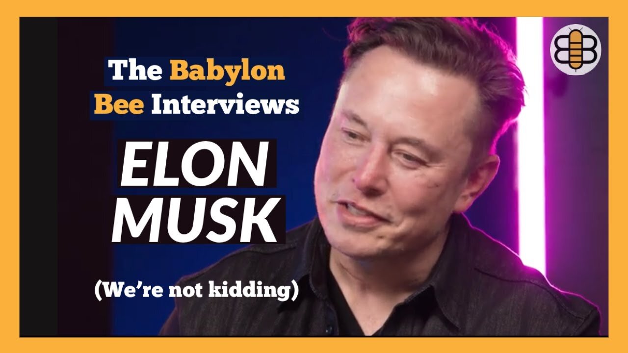 The Babylon Bee Interviews Elon Musk (Trailer)