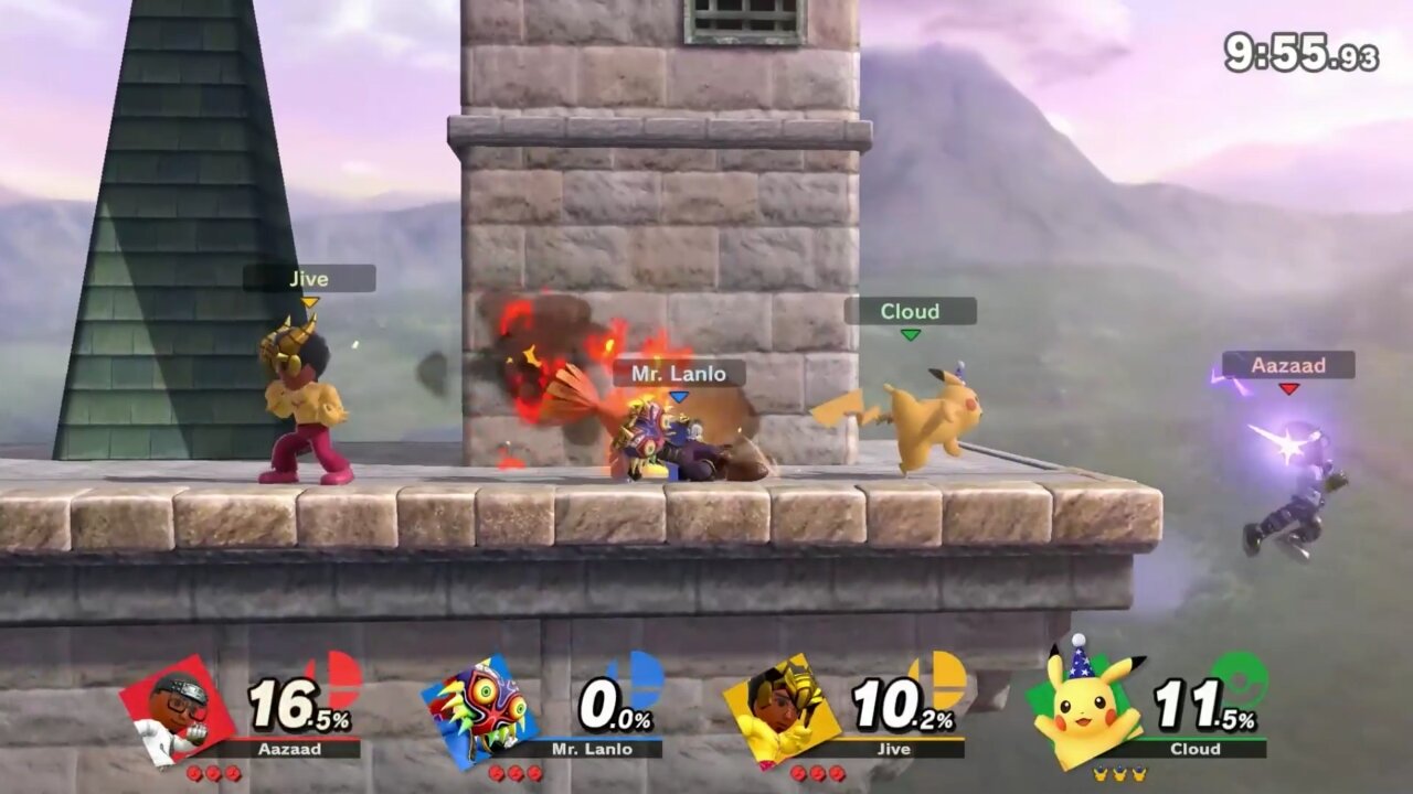 4-PLAYER SMASH BROS. CHAOS!