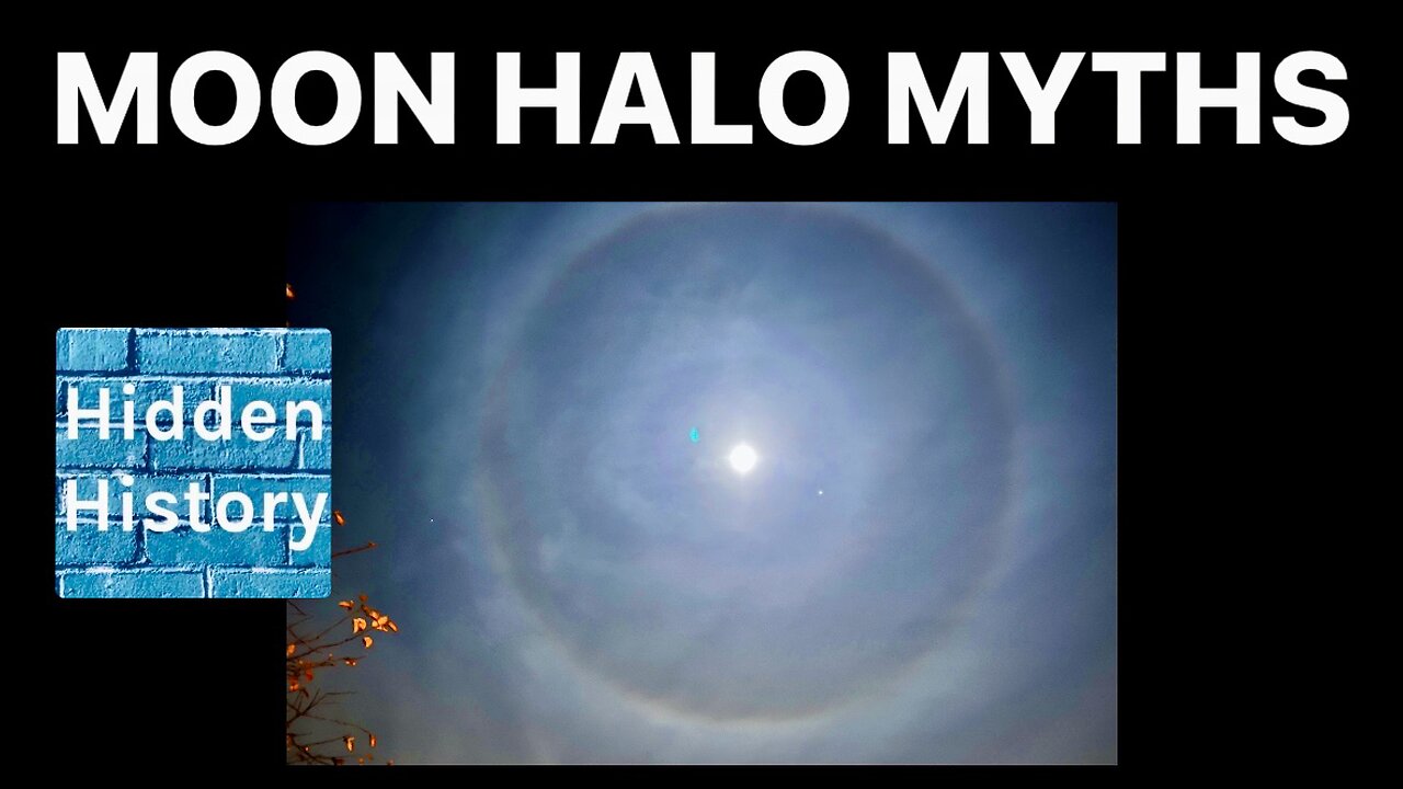 Moon halo - the folklore of a phenomenon seen in UK skies