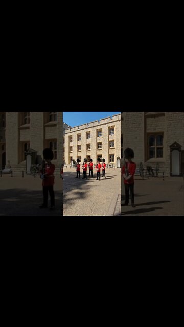 Changing of the Guards the Tower of London August 8 22 part 3 #toweroflondon