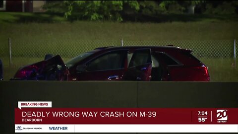 1 Killed in Wrong-Way Crash in Dearborn