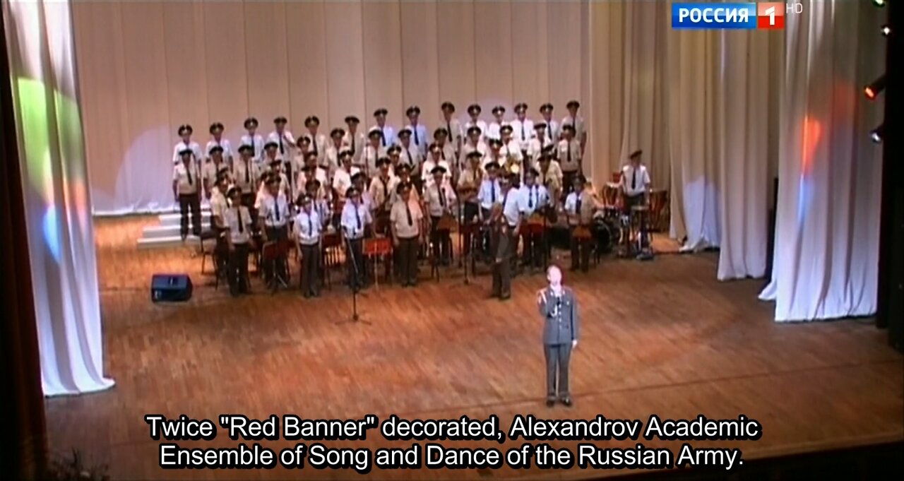 The Singing Weapon. Alexandrov Ensemble. Documentary