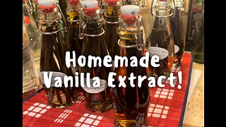 Homemade Vanilla Extract