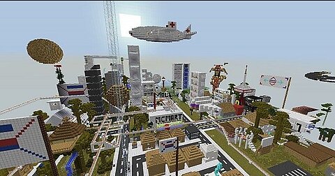 HUGE MINECRAFT CITY!