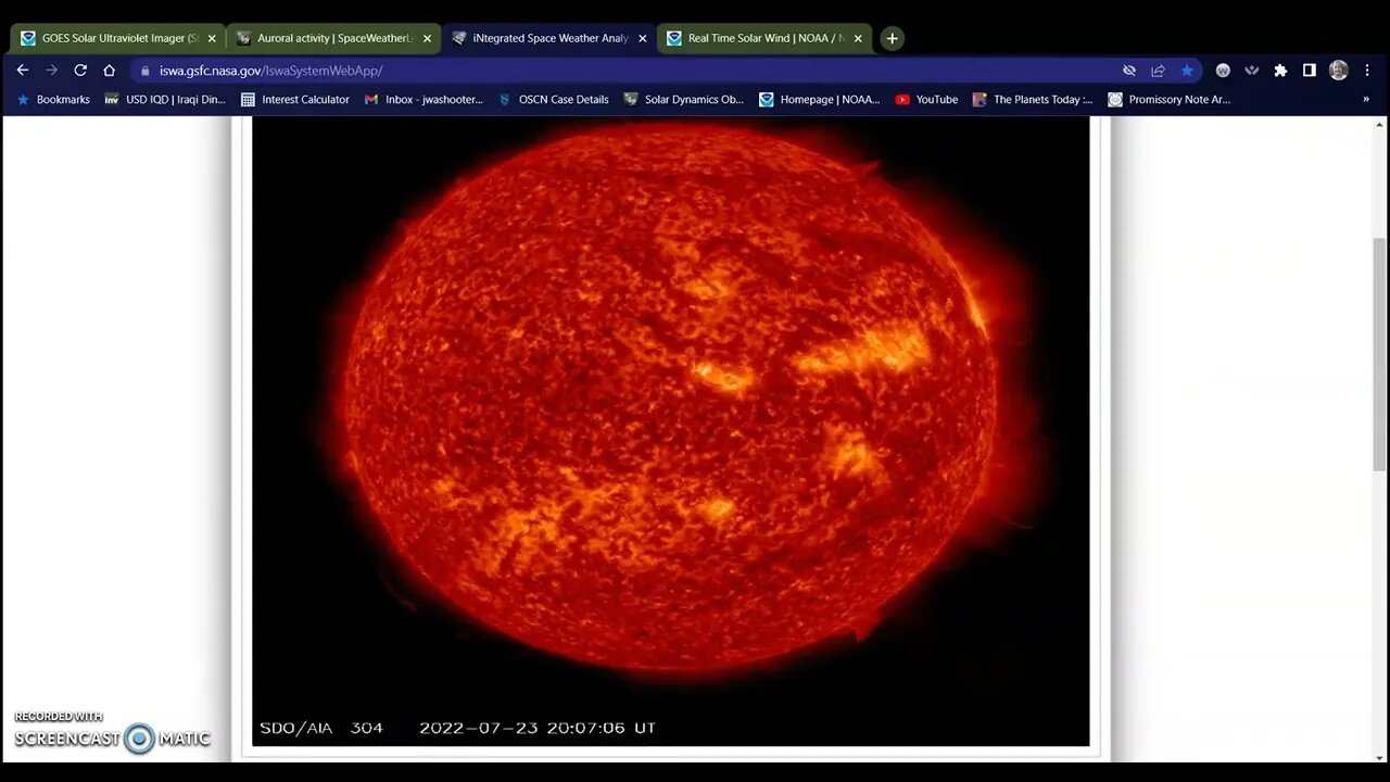 HOLY CRAP.. that's a huge CME inbound 07-23-22