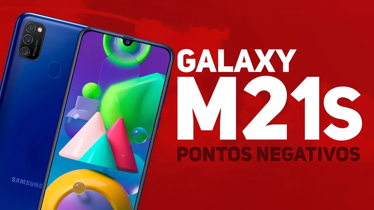 Galaxy M21s - Pontos Negativos 😕