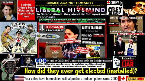 Justin Trudeau "admires China's dictatorship" (Who voted for this … or rigged?) re-post