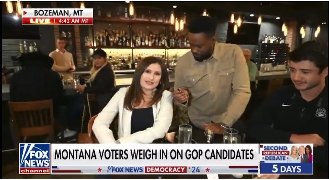 Bozeman, Montana: FOX STUNNED as every single customer says they're voting for Trump: "TRUMPTANA!"