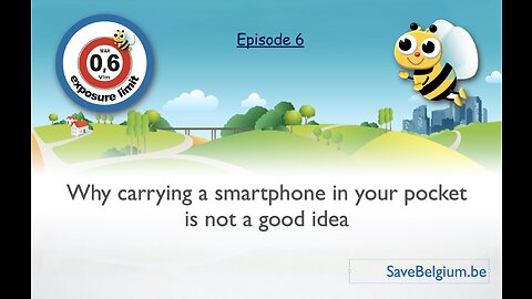 Episode 6: Why carrying a smartphone in your pocket is not a good idea