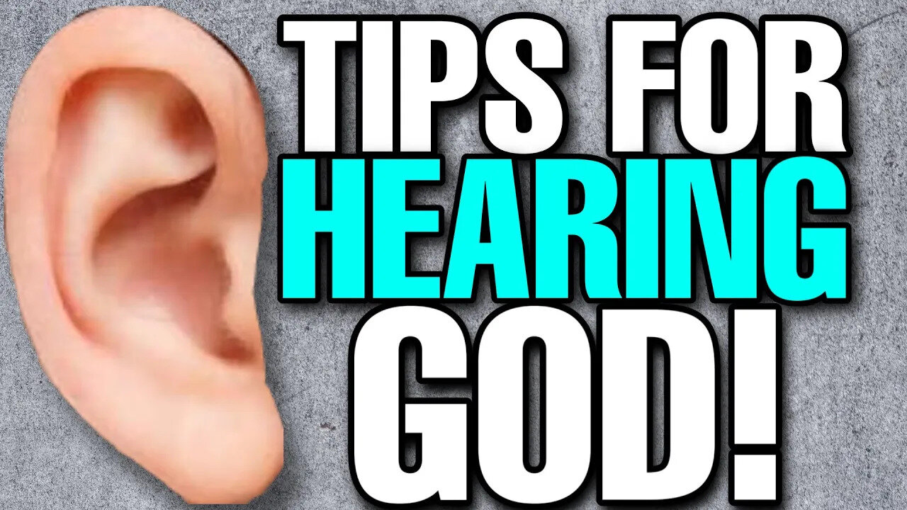 DO THIS if you want to hear GOD