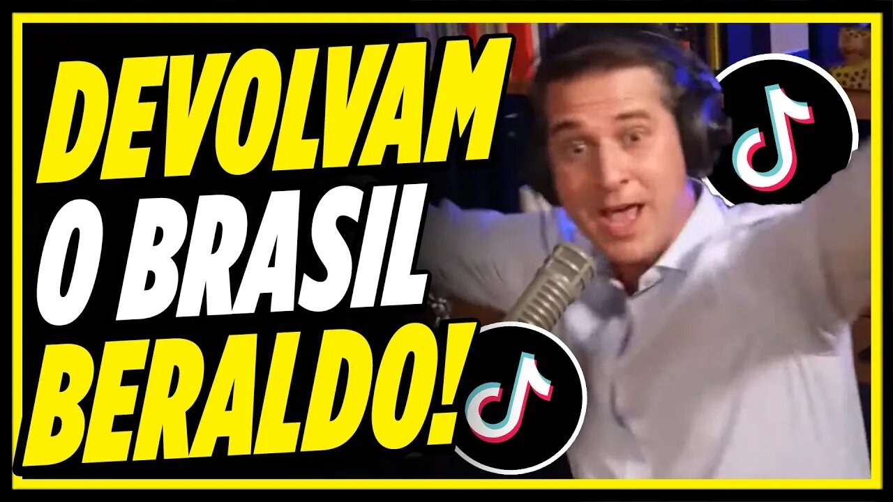 O TIKTOK JÁ É DO BERALDO! | Cortes do MBL