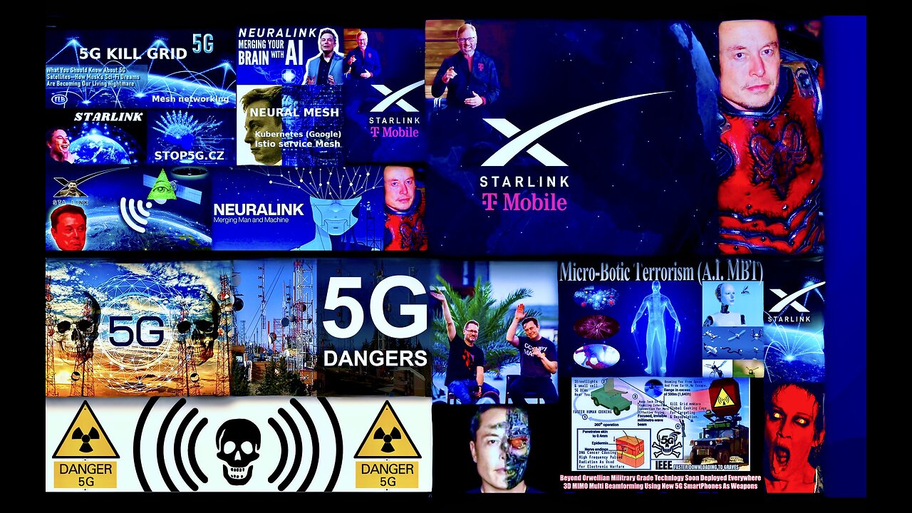 5G Stimulates Self Assembling NanoTech Inside Covid Vaccines Elon Musk Starlink Mike Sievert TMobile