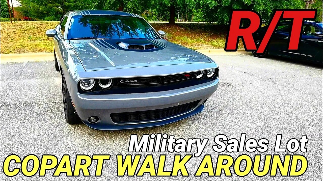 Military Sales Lot & Copart Walk Around