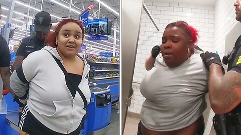 Walmart Shoplifting Sisters Go Nuts When Caught