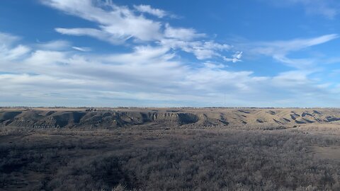 Stunning Coulee View near Lethbridge, Alberta in Canada 🇨🇦