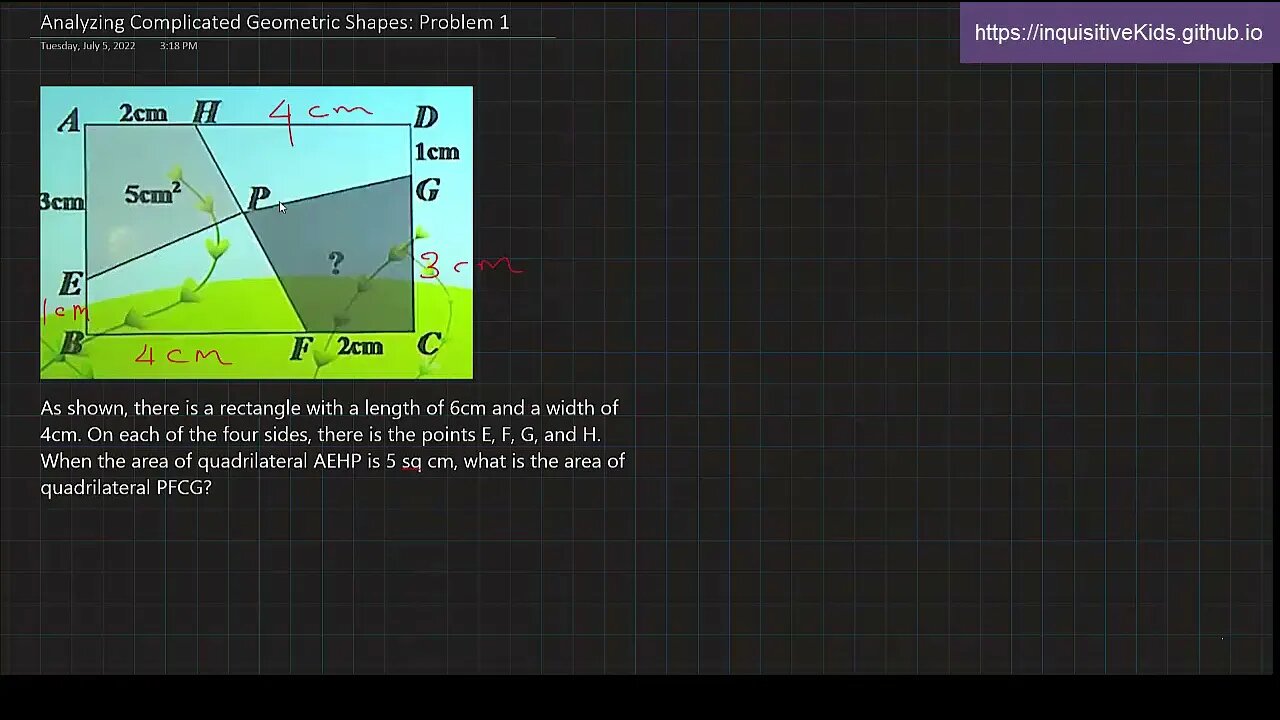 Analyzing Complicated Geometric Shapes: Problem 1