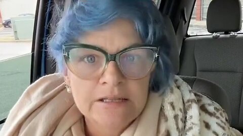 The Most Putrid…Disgusting…Blue-Haired Elderly Lady In America…Spoiler Alert…She's A Biden Supporter