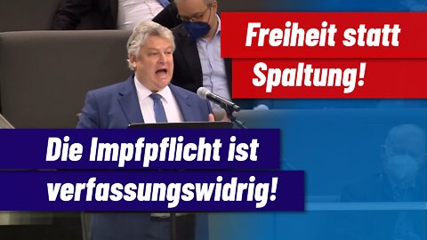 Nein zur Impfpflicht! Freiheit statt Spaltung!