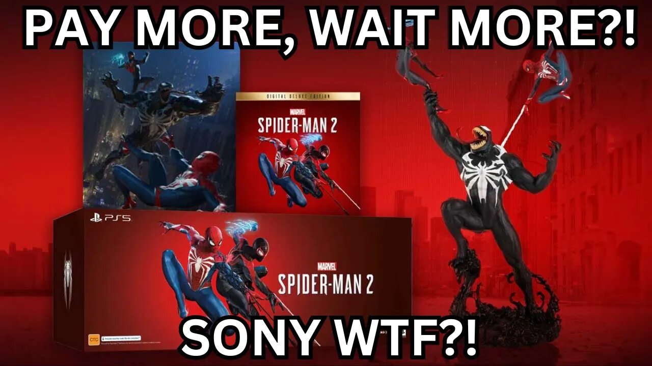 SONY...WE HAVE A PROBLEM!!! | Spider-Man 2 Collectors Edition